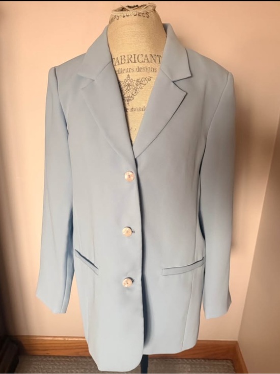 Jackets & Blazers - Light blue blazer